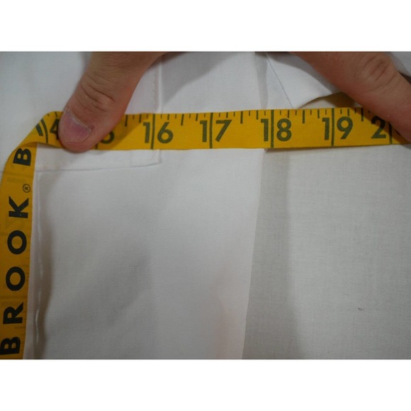 Vintage Bettie Dawn White Nurses Uniform Lab Coat Size Dress 10 Smock Cosplay - Picture 7 of 8